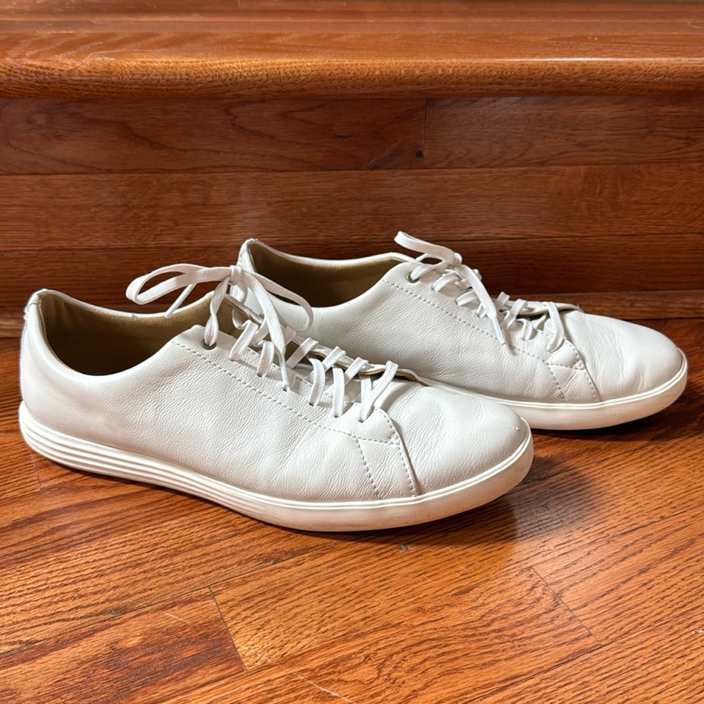 Men’s white Cole Haan crosscourt grand